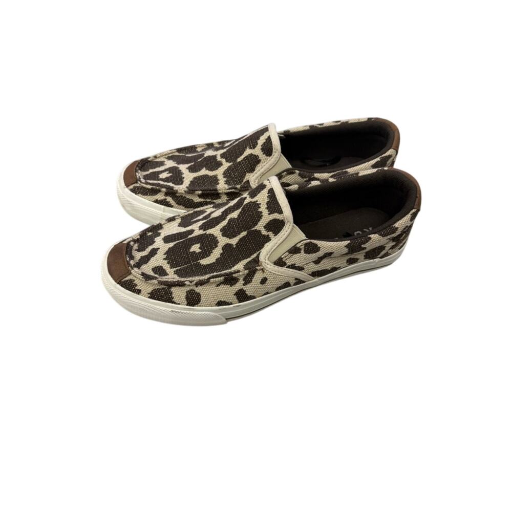 Roper Women's Leopard Print Slip-On Shoes size 8.5